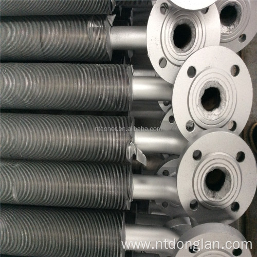 spiral fin tube with flange fin tube extruded